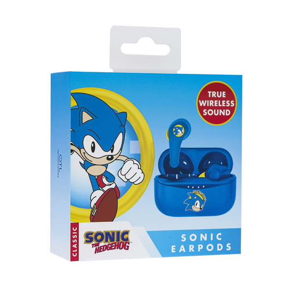 Dětské bezdrátové sluchátka OTL Technologies SEGA Classic Sonic the Hedgehog TWS Earpods Dětské bezdrátové sluchátka OTL Technologies SEGA Classic Sonic the Hedgehog TWS Earpods