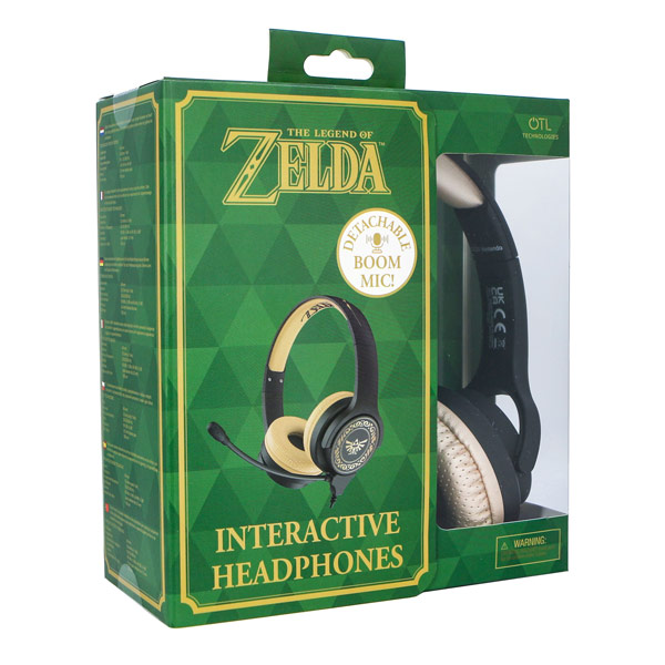 Dětské interaktívní sluchátka OTL Technologies Nintendo Zelda Crest
