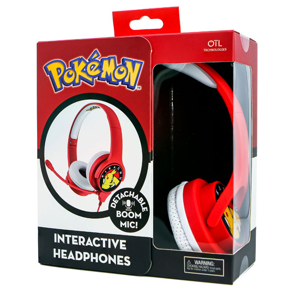 Dětské interaktivní sluchátka OTL Technologies Pokémon Pikachu Dětské interaktivní sluchátka OTL Technologies Pokémon Pikachu