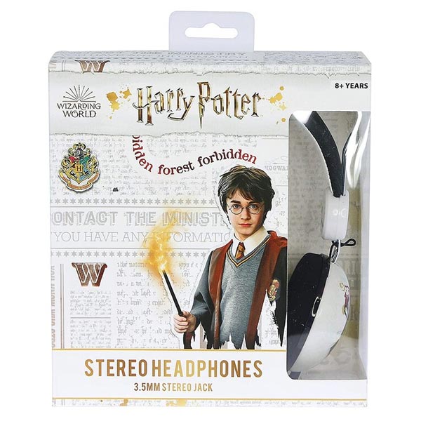 Dětské sluchátka Harry Potter fakulty Rokfortu Crest Tween Dome