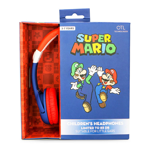 Dětské sluchátka OTL Technologies Super Mario