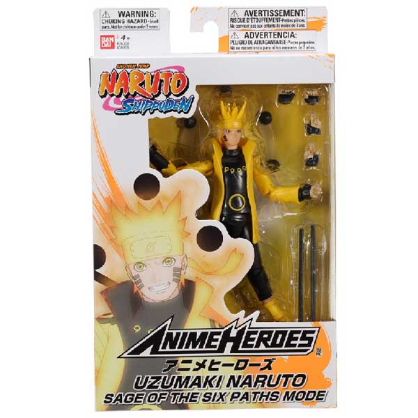 Figurka Anime Heroes: Naruto Uzumaki Naruto Sage of Six Paths Mode Figurka Anime Heroes: Naruto Uzumaki Naruto Sage of Six Paths Mode