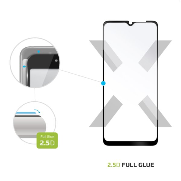 FIXED Full-Cover Ochranné tvrzené sklo pro Samsung Galaxy A13/A13 5G, černé