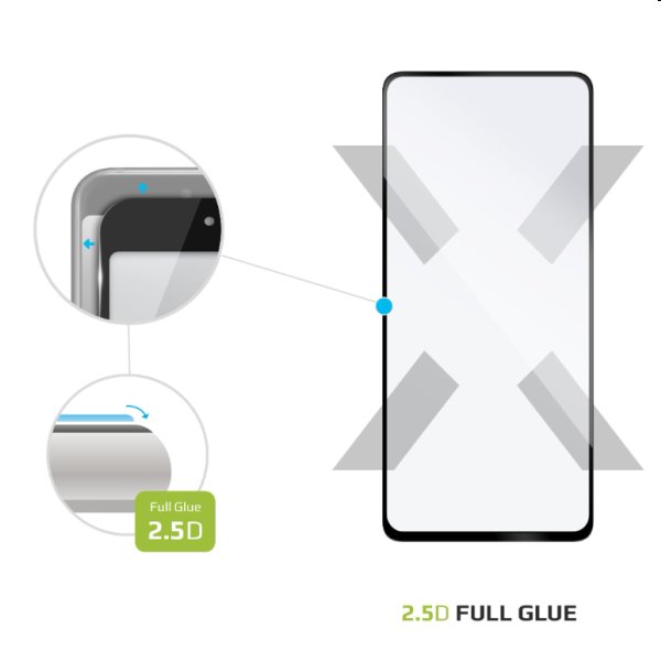 FIXED Full-Cover Ochranné tvrzené sklo pro Samsung Galaxy A53 5G, černé