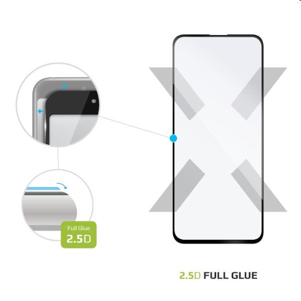 FIXED Ochranné tvrzené sklo Full-Cover pro Samsung Galaxy A51, černé