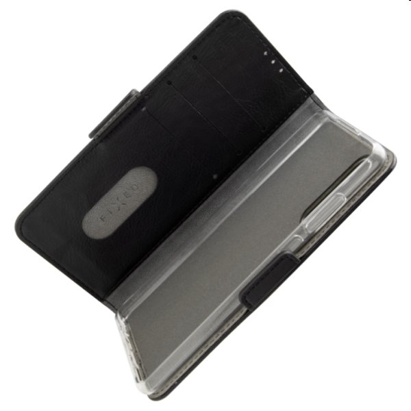 FIXED Opus knížkové pouzdro pro Samsung Galaxy A03s, černé