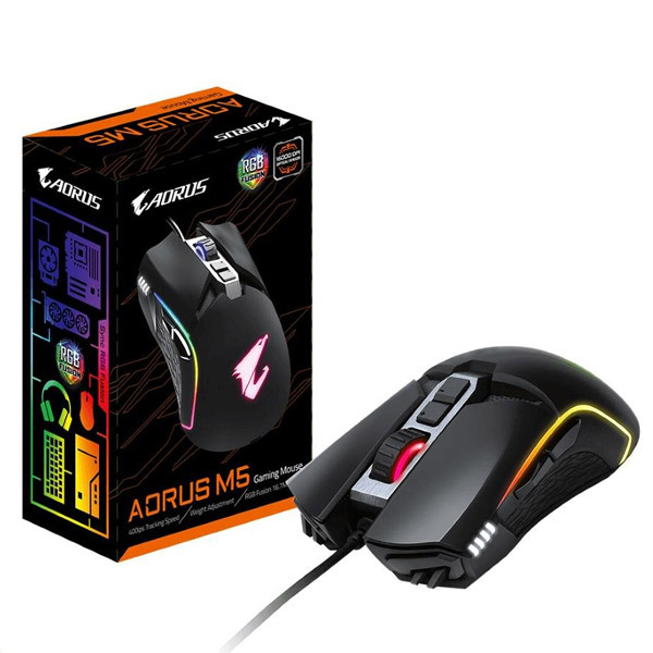 Gigabyte GM-AORUS M5 Gaming Mouse Gigabyte GM-AORUS M5 Gaming Mouse