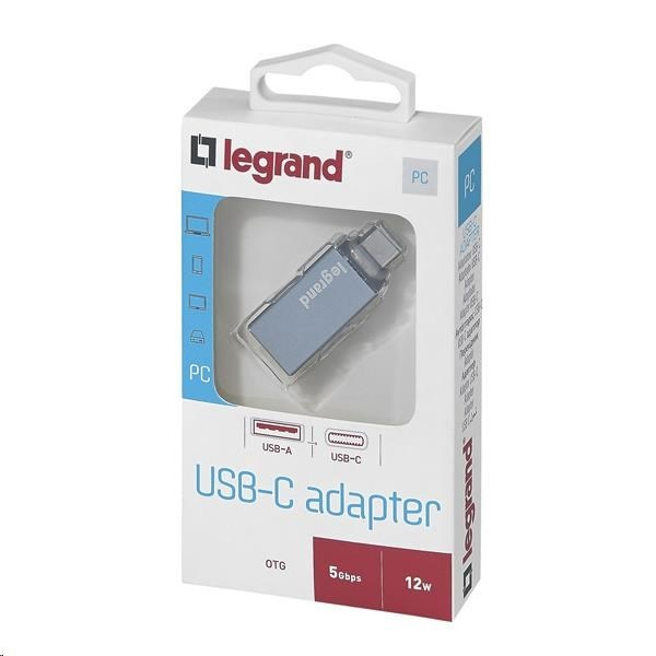 Legrand USB TYP-A / USB TYP-C ADAPTÉR Legrand USB TYP-A / USB TYP-C ADAPTÉR