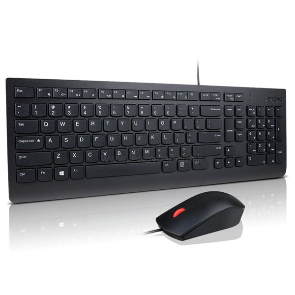 Lenovo Essential Wired USB Keyboard and Mouse Combo - slovenská klávesnice & myš Lenovo Essential Wired USB Keyboard and Mouse Combo - slovenská klávesnice & myš