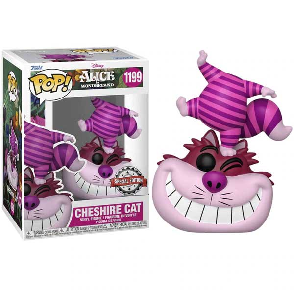 POP! Disney Kočka Šklíba svítící ve tmě, Special Edition (Alenka v říši zázraků) POP! Disney Kočka Šklíba svítící ve tmě, Special Edition (Alenka v říši zázraků)