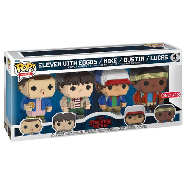 POP! TV Dustin Henderson, Lucas Sinclair, Mike Wheeler and Eleven Special Edition 4-balenie (Stranger Things) POP! TV Dustin Henderson, Lucas Sinclair, Mike Wheeler and Eleven Special Edition 4-balenie (Stranger Things)