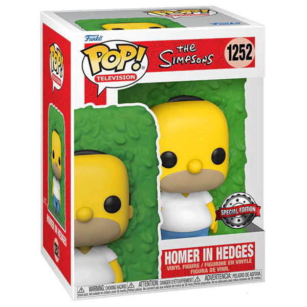 POP! TV: Homer In Hedges (The Simpsons s 8) Special Edition