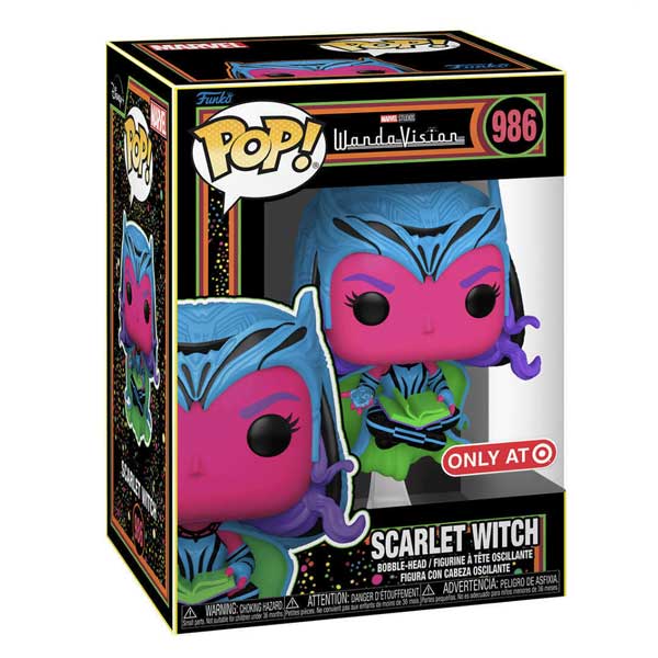 POP! Wandavision Scarlet Witch Black Light Special Edition (Marvel)