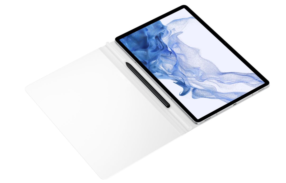 Pouzdro Note View Cover pro Samsung Galaxy Tab S8 Plus, white Pouzdro Note View Cover pro Samsung Galaxy Tab S8 Plus, white