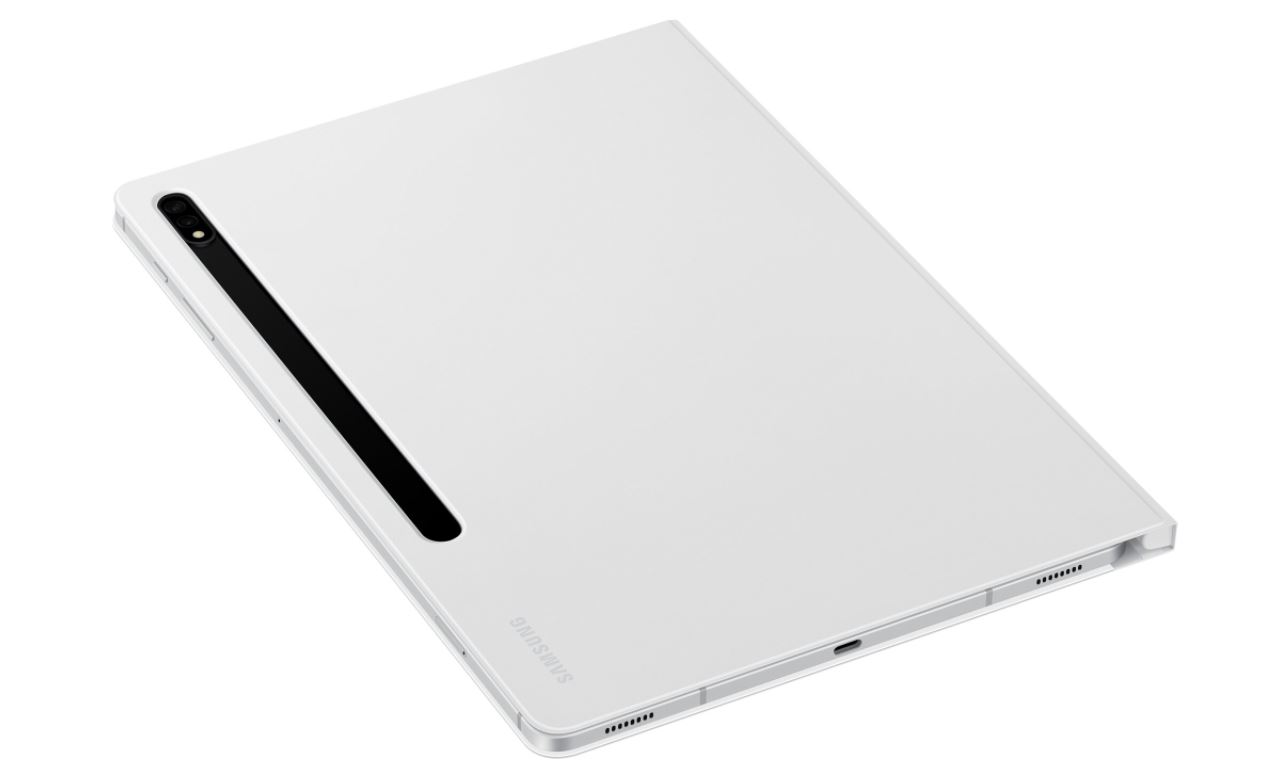 Pouzdro Note View Cover pro Samsung Galaxy Tab S8, white