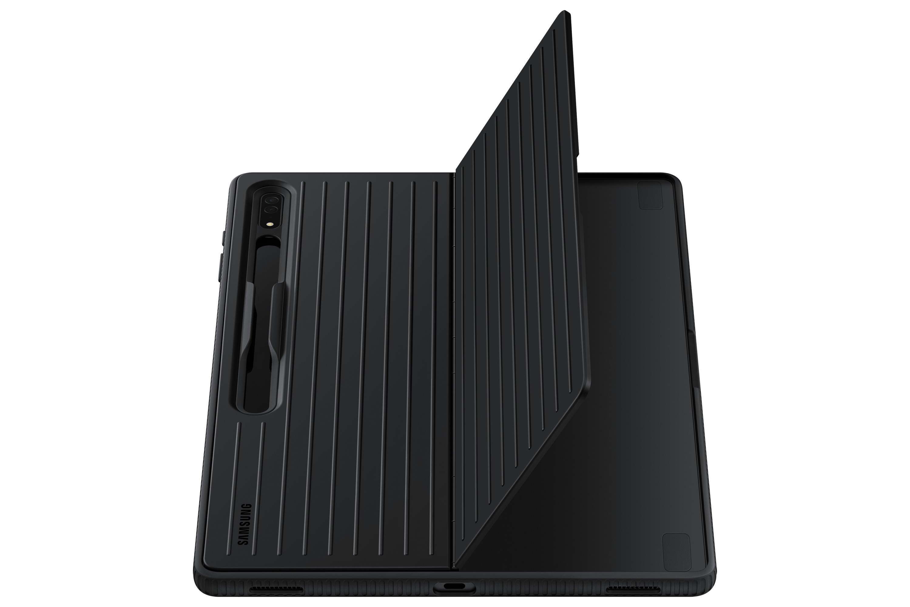 Pouzdro Protective Standing Cover pro Samsung Galaxy Tab S8 Plus, black