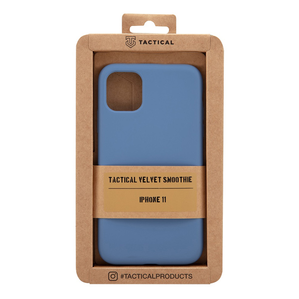 Pouzdro Tactical Velvet Smoothie pro Apple iPhone 11, modré
