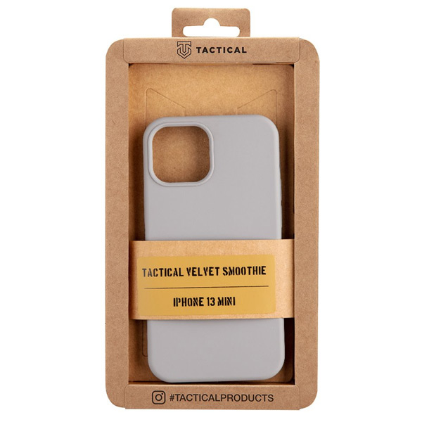 Pouzdro Tactical Velvet Smoothie pro Apple iPhone 13 mini, foggy Pouzdro Tactical Velvet Smoothie pro Apple iPhone 13 mini, foggy