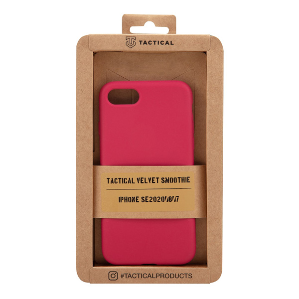 Pouzdro Tactical Velvet Smoothie pro Apple iPhone 7/8/SE2020/SE2022, bordové