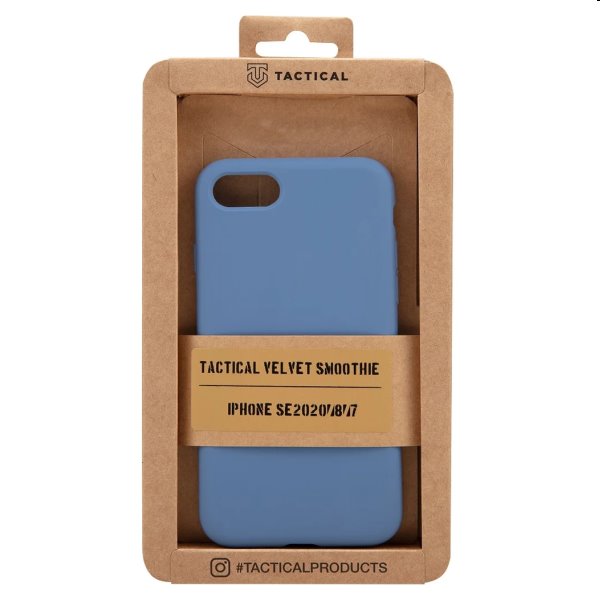 Pouzdro Tactical Velvet Smoothie pro Apple iPhone 7/8/SE2020/SE2022, modré