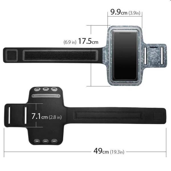 Spigen Velo A700 univerzálne sportové pouzdro pro smartfony Armband 6", camo
