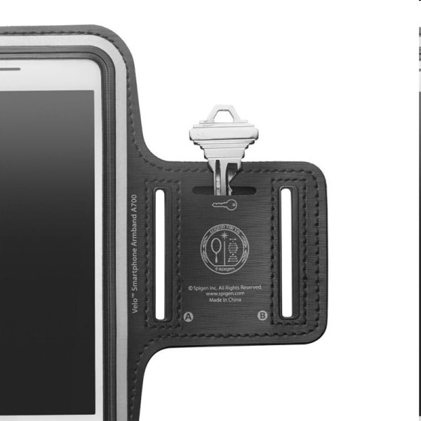Spigen Velo A700 univerzálne sportové pouzdro pro smartfony Armband 6", černé