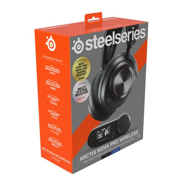Bezdrátové sluchátka SteelSeries Arctis Nova Pro Wireless Bezdrátové sluchátka SteelSeries Arctis Nova Pro Wireless
