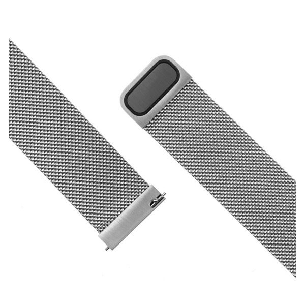 FIXED Mesh Nerezový řemínek pro SmartWatch 20 mm, stříbrný FIXED Mesh Nerezový řemínek pro SmartWatch 20 mm, stříbrný