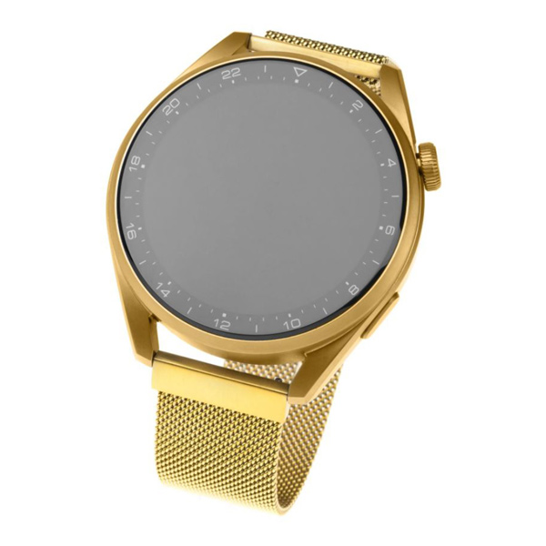FIXED Mesh Nerezový řemínek pro SmartWatch 20 mm, zlatý FIXED Mesh Nerezový řemínek pro SmartWatch 20 mm, zlatý