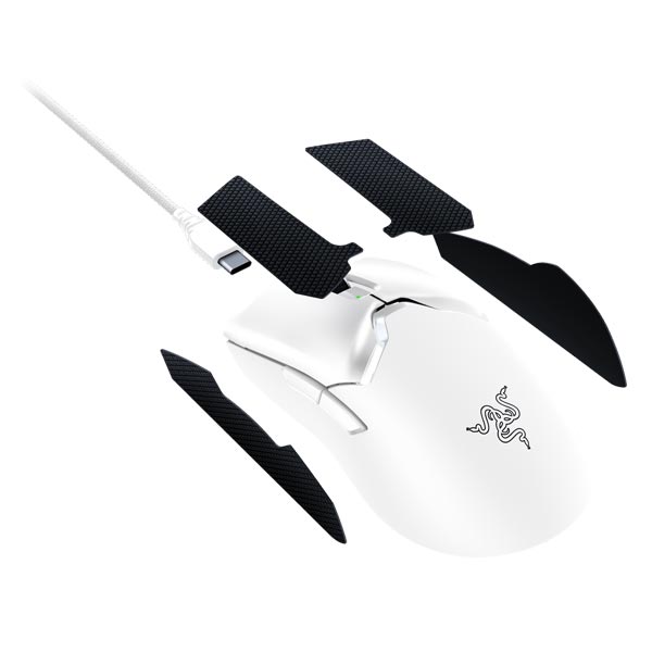 Herní myš Razer Viper V2 Pro, bílá