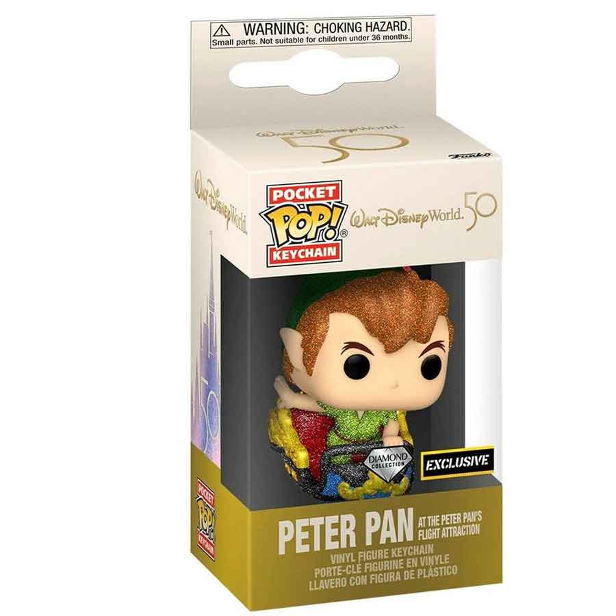 Klíčenka POP! Peter Pan (Diamond Collection) Special Edition