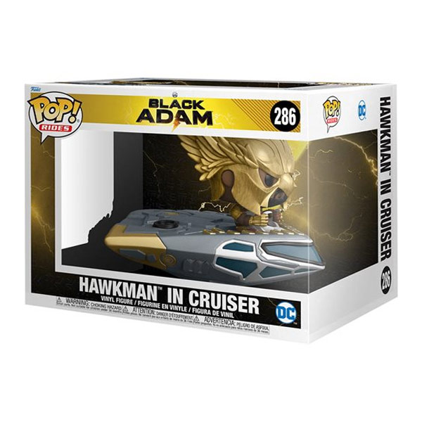 POP! Rides: Hawkman in Cruiser, Black Adam (DC)