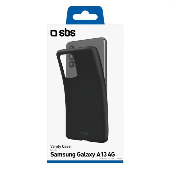 Pouzdro SBS Vanity Cover pro Samsung Galaxy A13 4G, černé