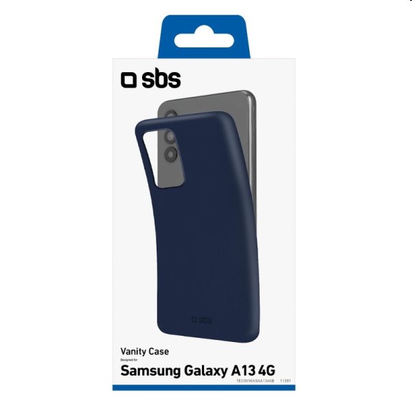 Pouzdro SBS Vanity Cover pro Samsung Galaxy A13 4G, modré