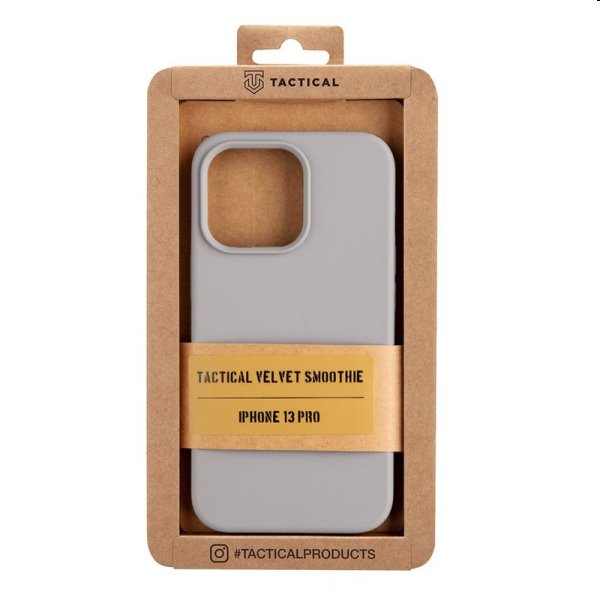 Pouzdro Tactical Velvet Smoothie pro Apple iPhone 13 Pro, foggy