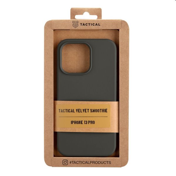 Pouzdro Tactical Velvet Smoothie pro Apple iPhone 13 Pro, šedé