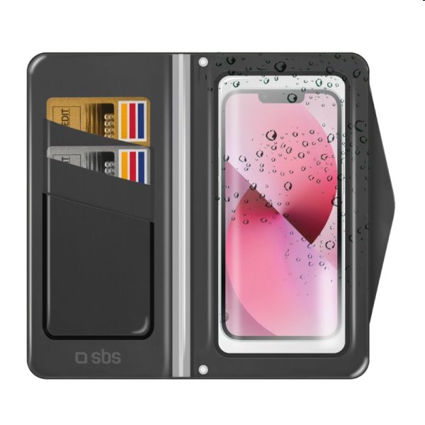 SBS Univerzální pouzdro Water Wallet pro smartfóny do 6,8'', černé SBS Univerzální pouzdro Water Wallet pro smartfóny do 6,8'', černé