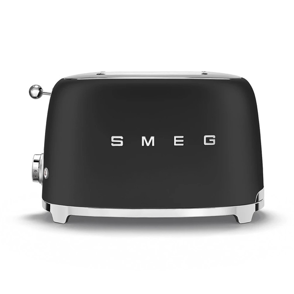 Smeg toustovač 50´s Retro Style, 2x2, černý Smeg toustovač 50´s Retro Style, 2x2, černý