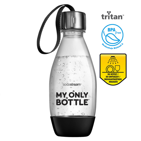 SodaStream Láhev 0,6l my only bottle černá SodaStream Láhev 0,6l my only bottle černá