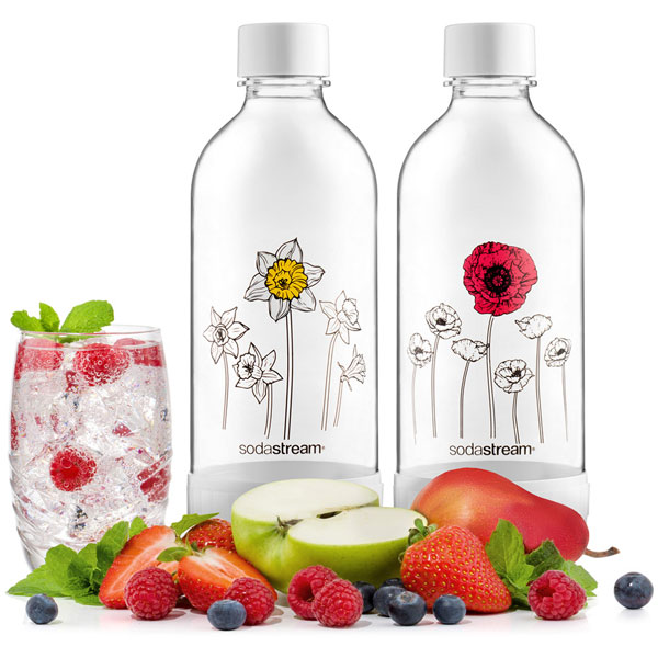 SodaStream Láhev 1l duo pack květiny