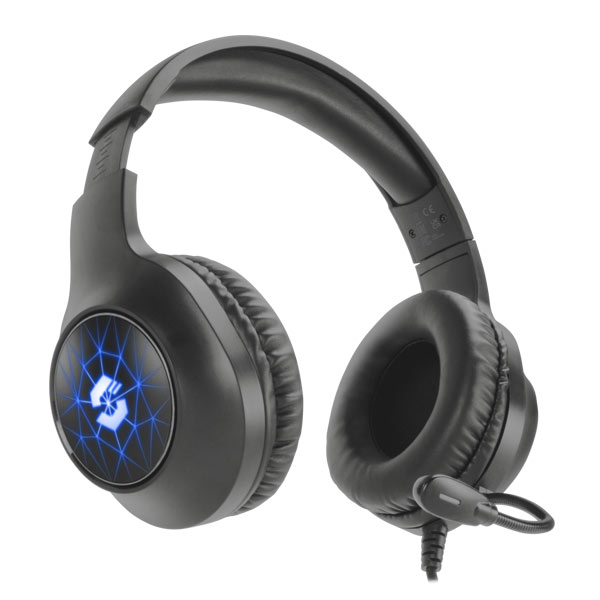 Speedlink Virtas Illuminated 7.1 Gaming Headset, black