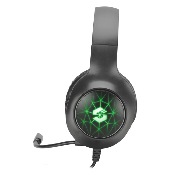 Speedlink Virtas Illuminated 7.1 Gaming Headset, black