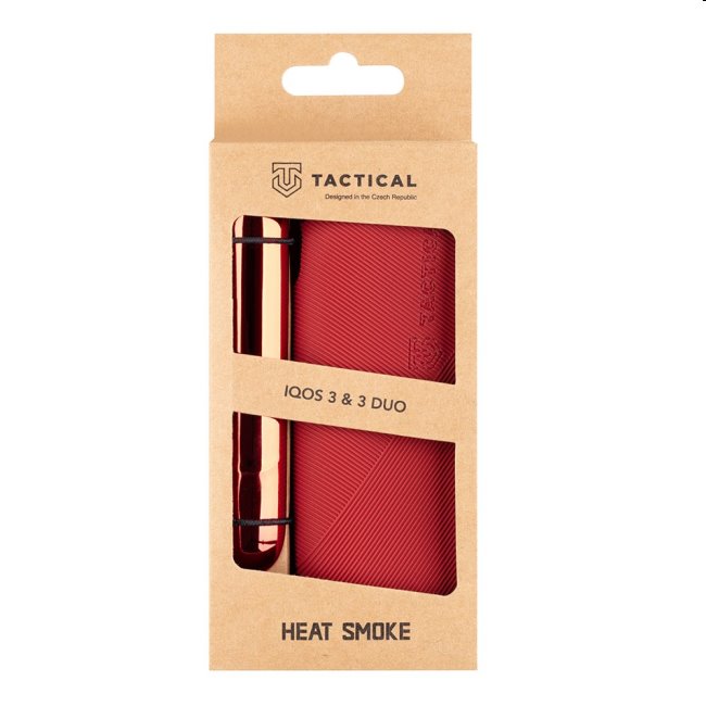 Tactical pouzdro pro IQOS 3.0 a 3 Duo, red Tactical pouzdro pro IQOS 3.0 a 3 Duo, red