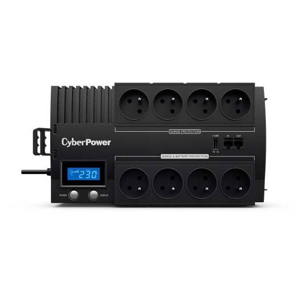 Záložní zdroj CyberPower BRICs LCD 1000, 1000VA/420W LCD, 8x FR zásuvka, RJ11/RJ45, USB