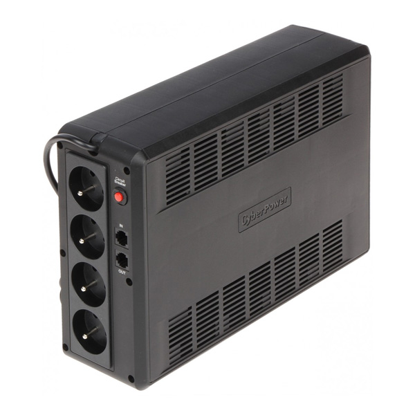 Záložní zdroj CyberPower UT 1050EG, 1050 VA / 630 W, 4x FR zásuvka, černý Záložní zdroj CyberPower UT 1050EG, 1050 VA / 630 W, 4x FR zásuvka, černý
