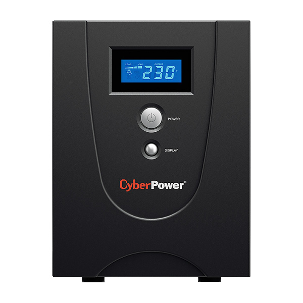 Záložní zdroj CyberPower Value 2200, 2200VA/1260 W LCD, 6x IE C13 zásuvka, RJ11/RJ45, USB, RS232