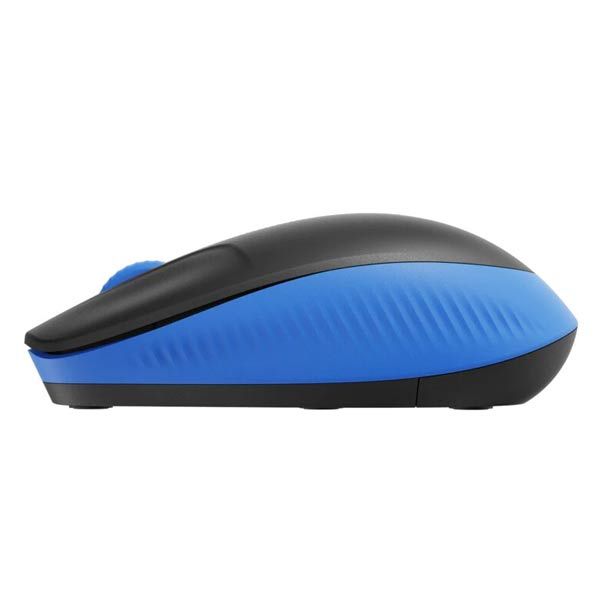 Bezdrátová myš Logitech M190 Full-size Wireless Mouse, modrá Bezdrátová myš Logitech M190 Full-size Wireless Mouse, modrá