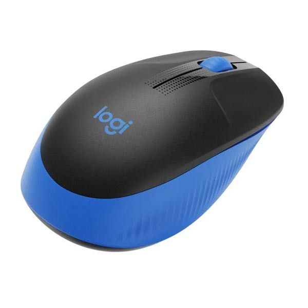Bezdrátová myš Logitech M190 Full-size Wireless Mouse, modrá Bezdrátová myš Logitech M190 Full-size Wireless Mouse, modrá