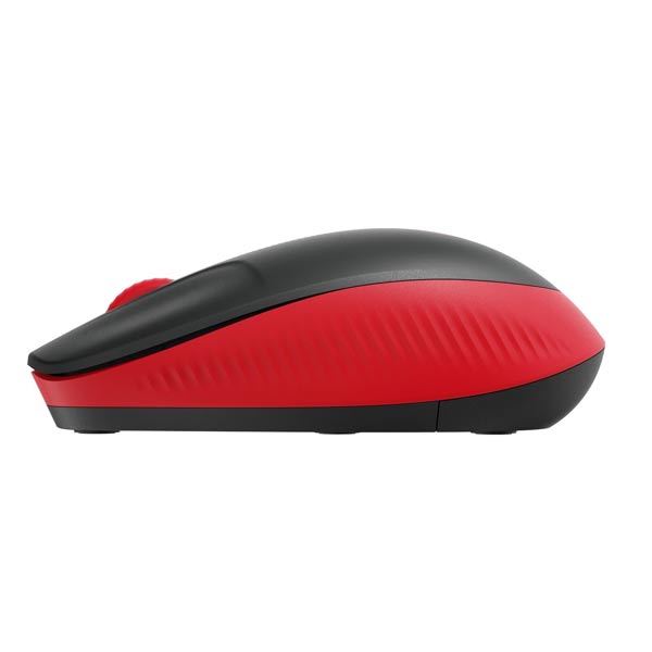 Bezdrátová myš Logitech M190 Full-size Wireless Mouse, červená