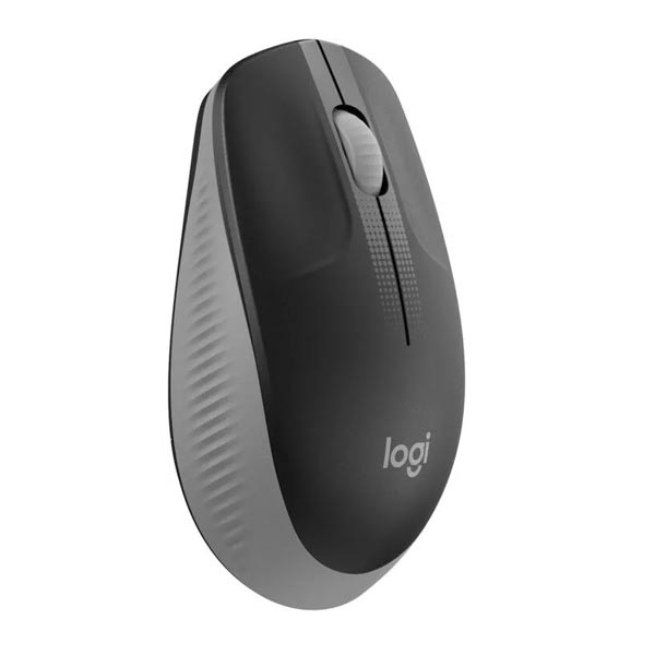 Bezdrátová myš Logitech M190 Full-size Wireless Mouse, šedá